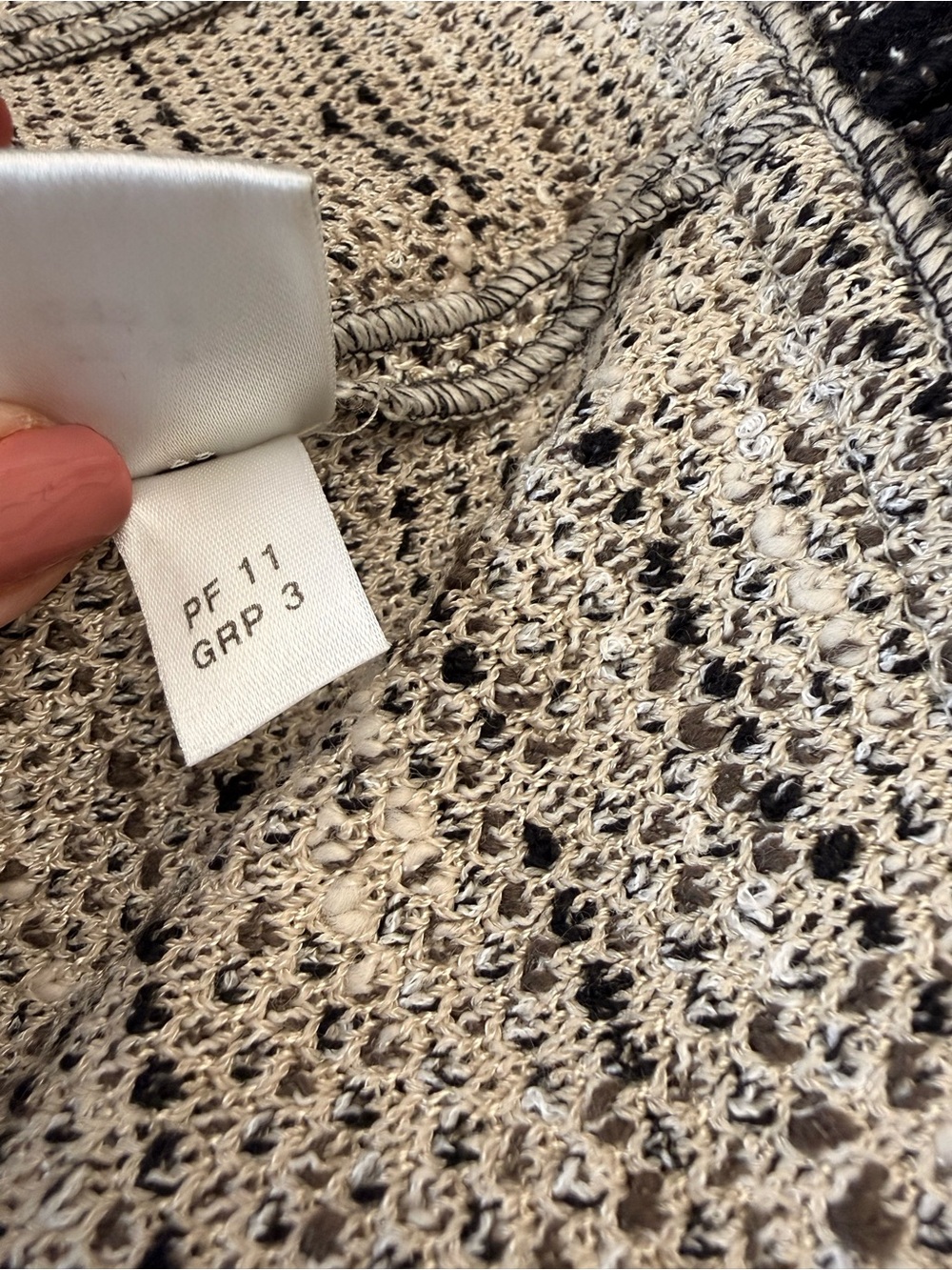 St. John Tweed-Inspired Fringe-Trim Knit Blazer - Picture 13 of 13